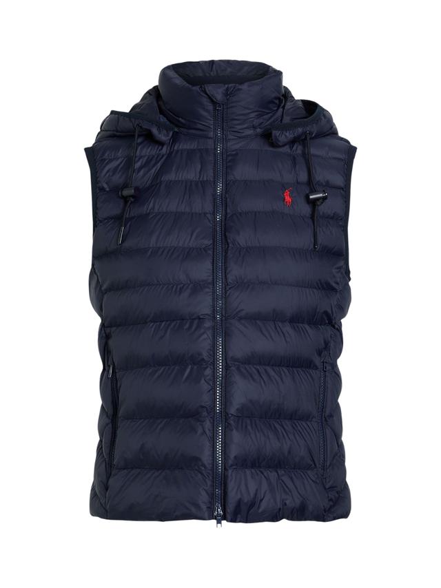 POLO RALPH LAUREN Down Vest With Zip And Logo