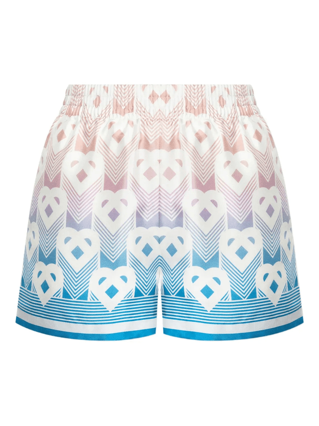 CASABLANCA Monogram Print Shorts