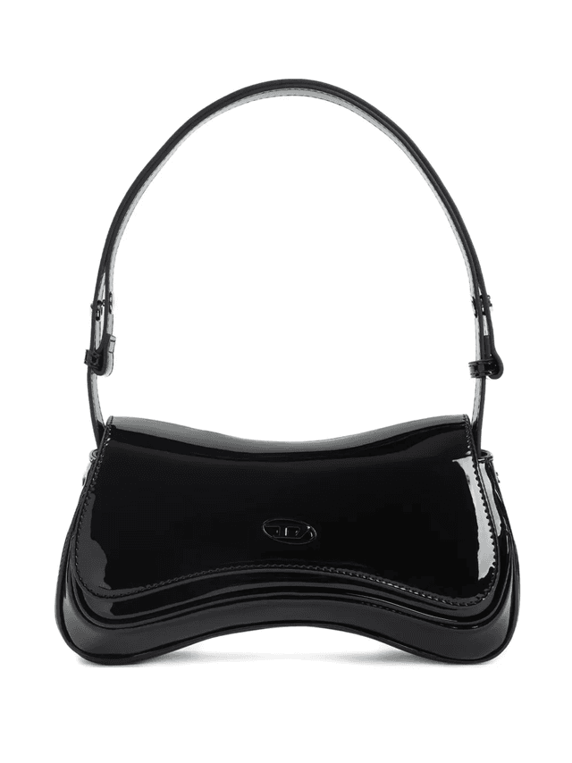 DIESEL Play Shoulder Bag With Logo Plaque