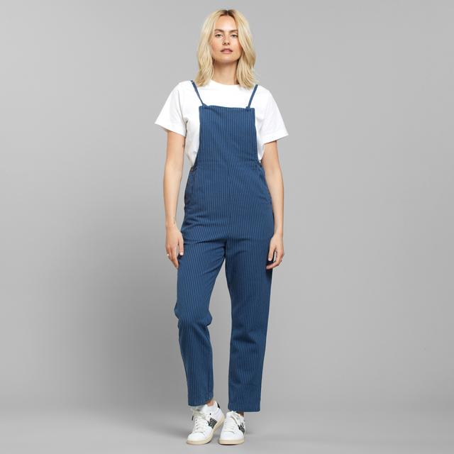 Jumpsuit Emmaboda Work Stripe Dark Blue