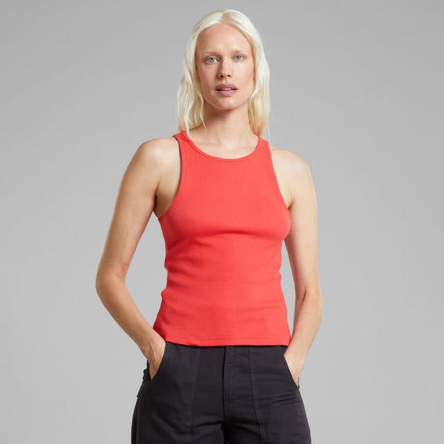 Rib Top Valdermarsvik Cayenne Red