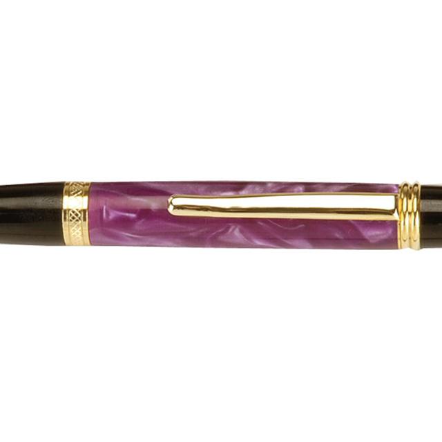WoodRiver Acrylic Pen Blank - 3/4" x 3/4" x 5" - Eggplant