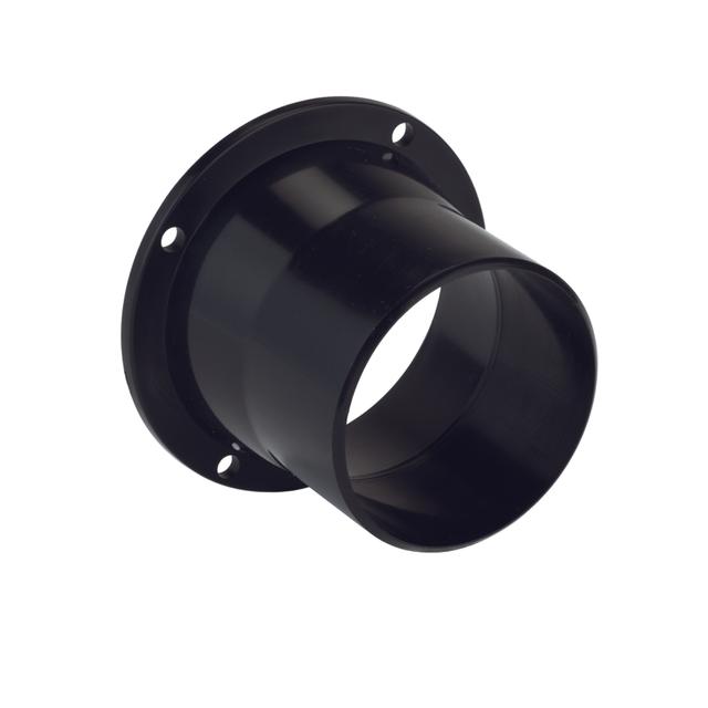 WoodRiver Dust Connection ABS Flanged Inlet Dust Collection Fitting - 2-1/2" Diameter