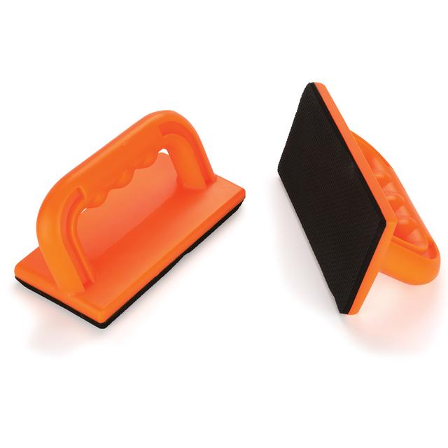 WoodRiver Sure-Grip Push Blocks - Bright Orange - 2 Piece