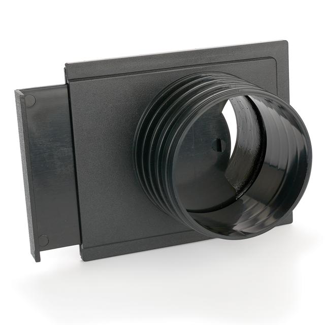 WoodRiver Dust Connection Tapered OD 4" Threaded Blast Gate - 4"