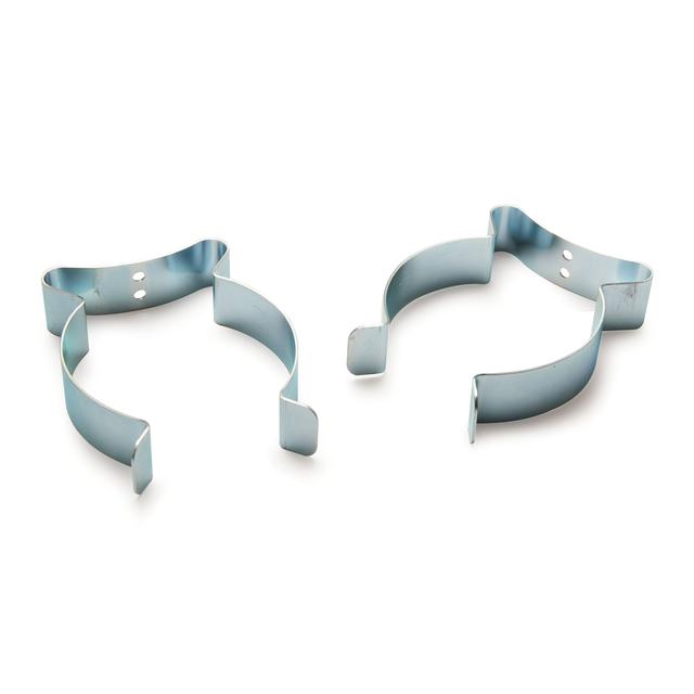 WoodRiver Dust Connection Wall Spring Clip for Hose and Tube - 4" - 2 Piece