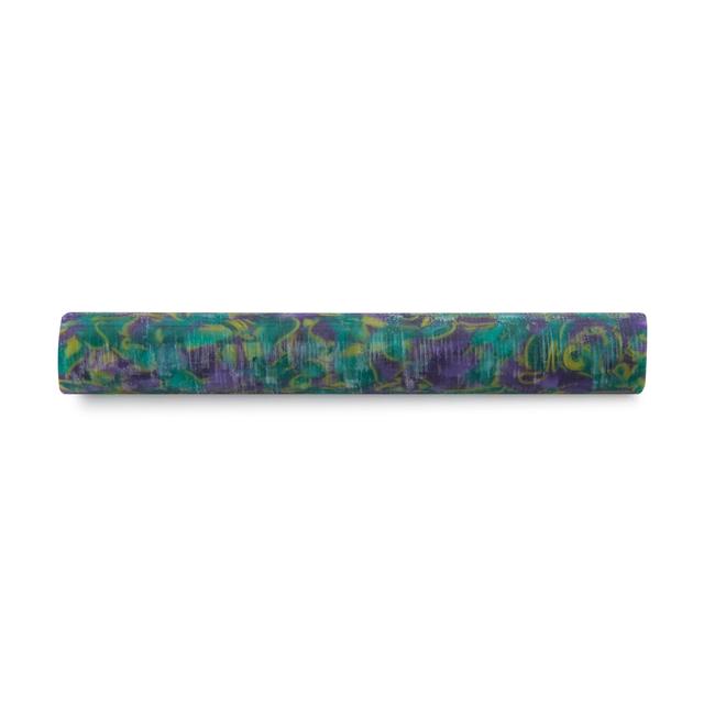 WoodRiver Acrylic Pen Blank - 3/4" x 3/4" x 5" - Verde Violeta & Amarillo