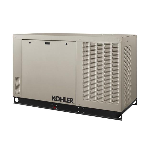 Kohler Power 24, 000 Watt (24kW) Dual Fuel 50-State Liquid-Cooled Home Standby Generator - 24RCLA-QS3