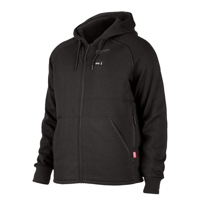 Milwaukee M12 Heated Hoodie Black Large (Bare Tool) Size Large - 306B-20L
