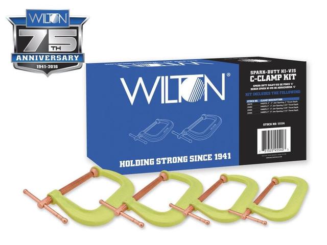 Wilton Spark Duty 400CS C Clamp Hi Vis Kit - WL9-11114