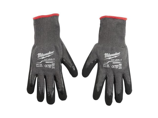 Milwaukee Cut 5 Dipped Gloves - Size S - 48-22-8950