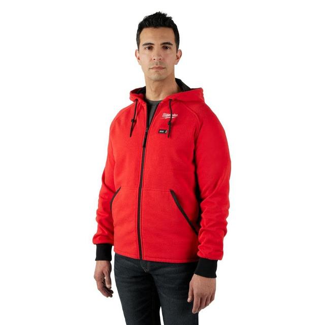 Milwaukee M12 Heated Hoodie Red Small (Bare Tool) Size Small - 306R-20S