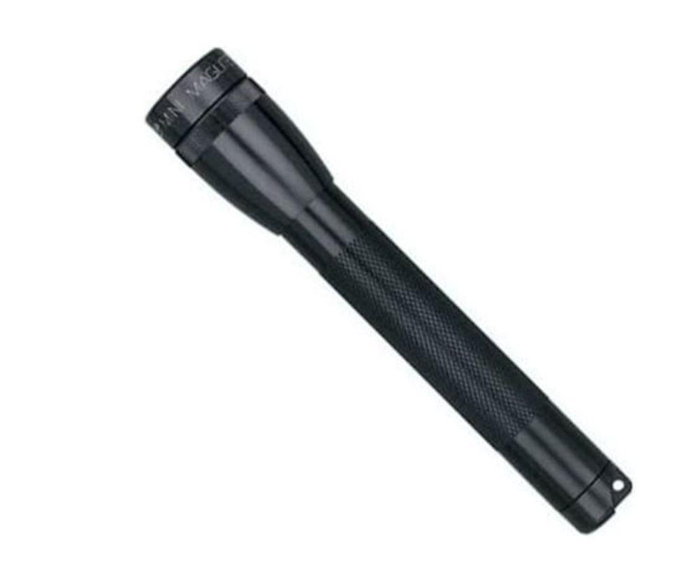 Maglite Handheld Flashlight Mini 14 Lumens Black AA Cell Xenon - 106-000-303
