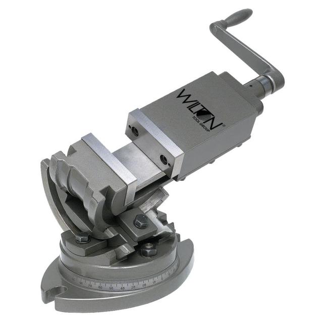 Wilton 3-Axis Precision Tilting Vise 5in Jaw Width 1-3/4 Depth - 11803
