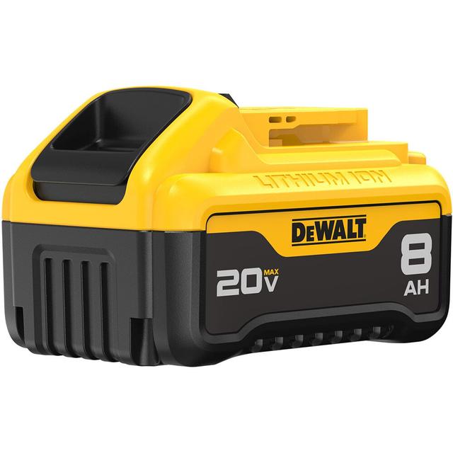 DEWALT 20V MAX 20V 8Ah Lithium Ion Power Tool Battery Pack with Fuel Indicator - DCB208