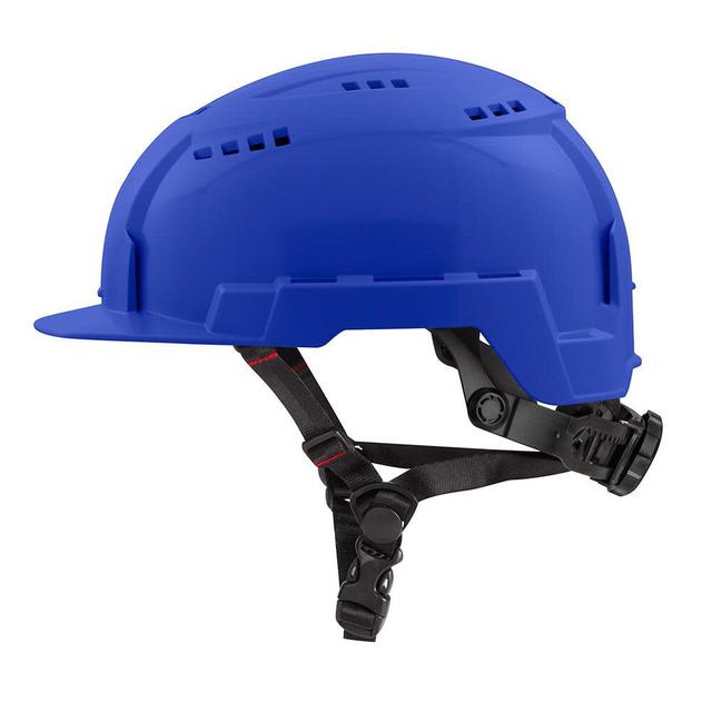 Milwaukee Blue Front Brim Vented Helmet with BOLT Class C - 48-73-1324
