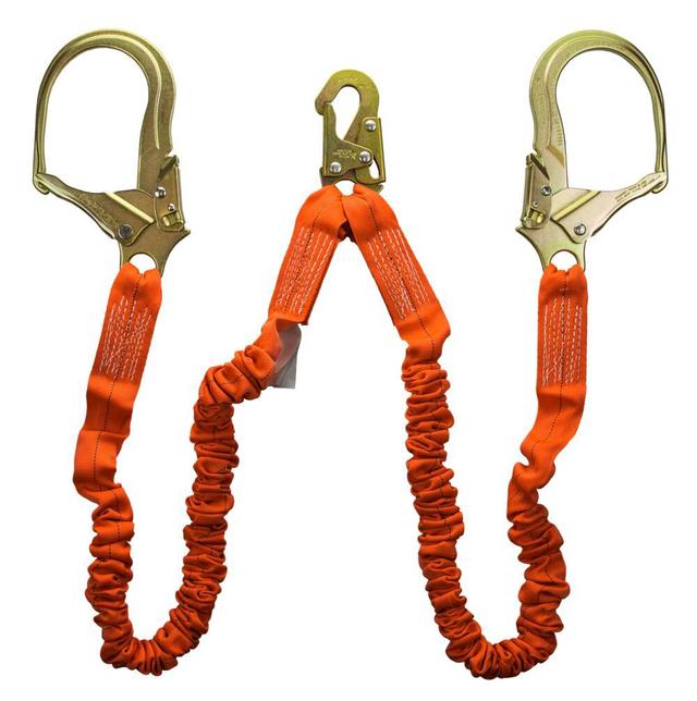 Guardian Fall Protection Double Leg Shock Absorbing Lanyard - 01298