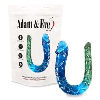 Adam & Eve 11" Sensual Seaside Dreams Double Dong
