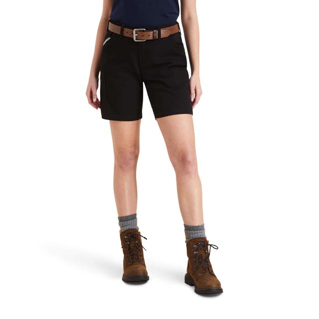Women's Rebar DuraStretch Made Tough Short in Black, Size: 33 Regular by Ariat