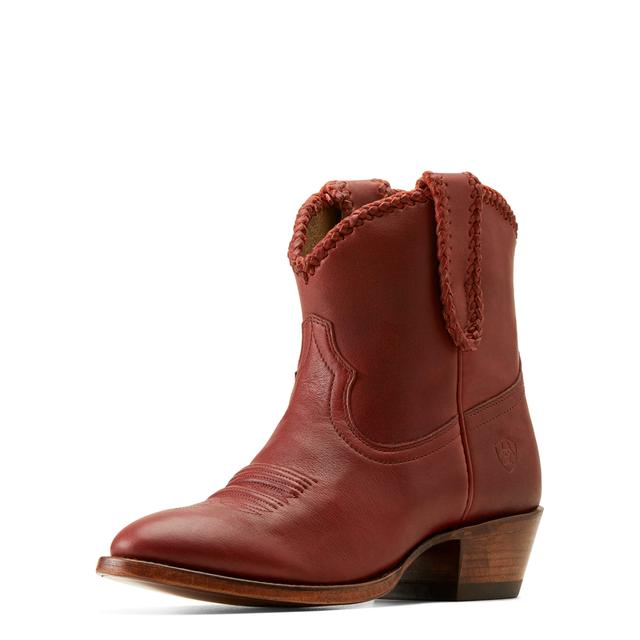 Women's Sterling Cora Cowgirl Boots Raving Red Leather 6.5 B