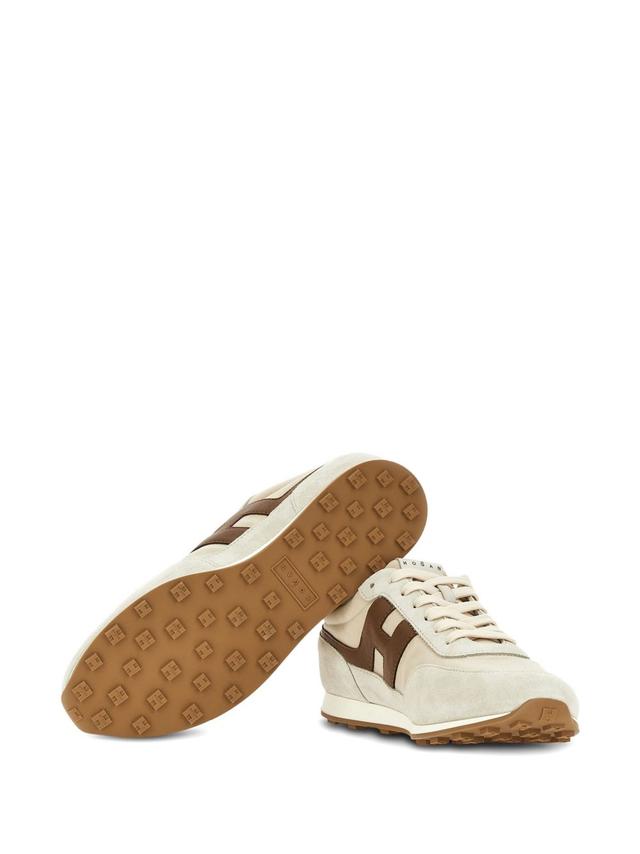 Hogan Sneakers Beige Outer: Polyamide - Men