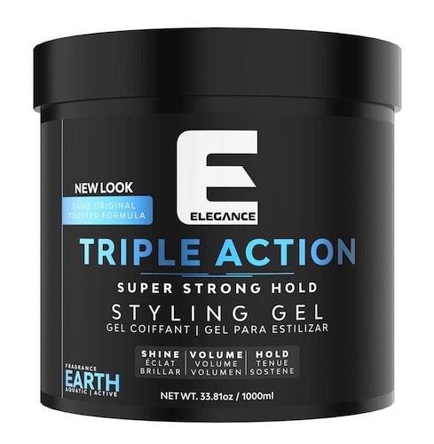 Elegance Triple Action Styling Gel Earth Scent 33 oz Mens Elegance