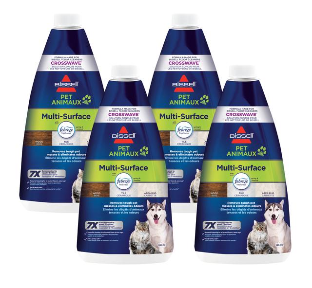 BISSELL Pet Formula with Febreze 4-Pack for CrossWave