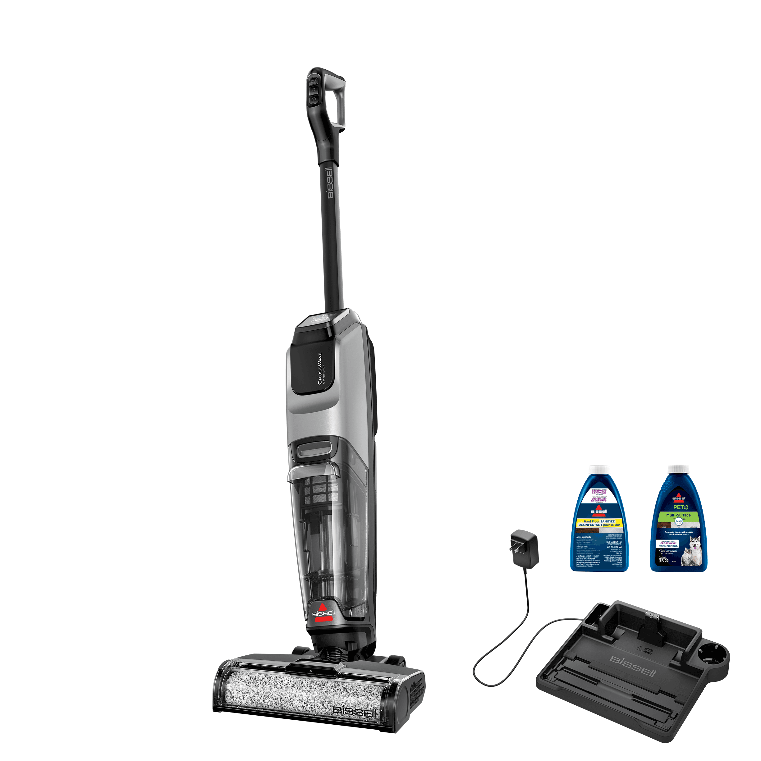 CrossWave OmniForce All-in-One Multi-Surface Cleaner in Black | BISSELL
