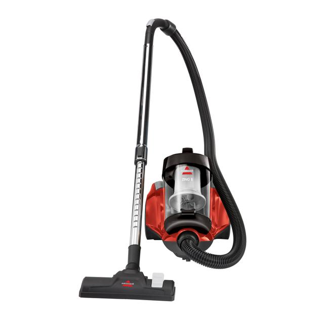 Powerforce Bagged Canister Vacuum 2156C in Black/Red Berends | BISSELL