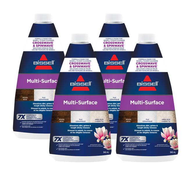 BISSELL Multi-Surface Cleaning Formula 4-Pack Bundle