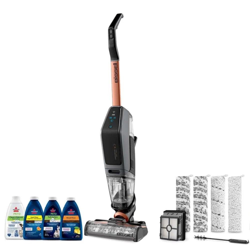BISSELL CrossWave X7 Cordless Pet Pro 3055Y Wet Dry Vac in Titanium/Black