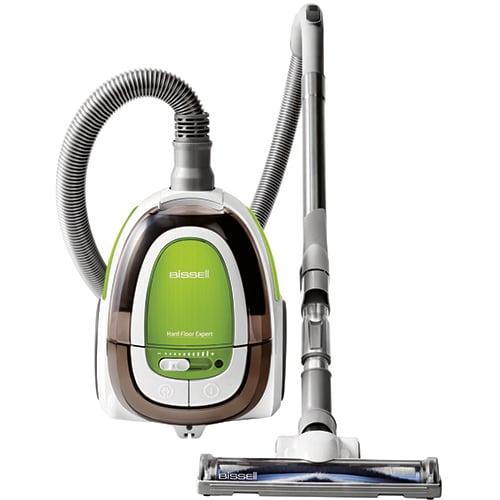 BISSELL Hard Floor Expert Canister Bagless Vacuum | White/Lime | 1154W