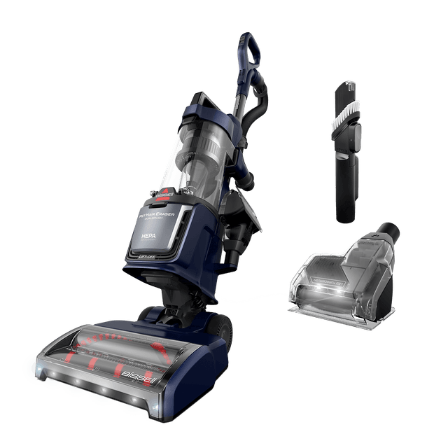 Pet Hair Eraser DualBrush Upright Bagless Vacuum | Midnight/Titanium Accents | 42943