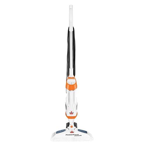 PowerFresh Pet Lift-Off Steam Mop 1544A in Brite White/Samba Orange | BISSELL