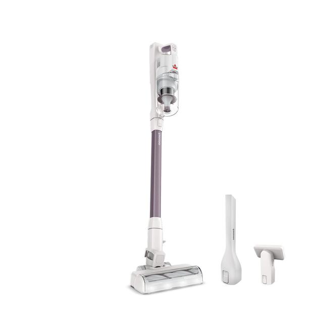 PowerClean Cordless Stick Vacuum in White | BISSELL