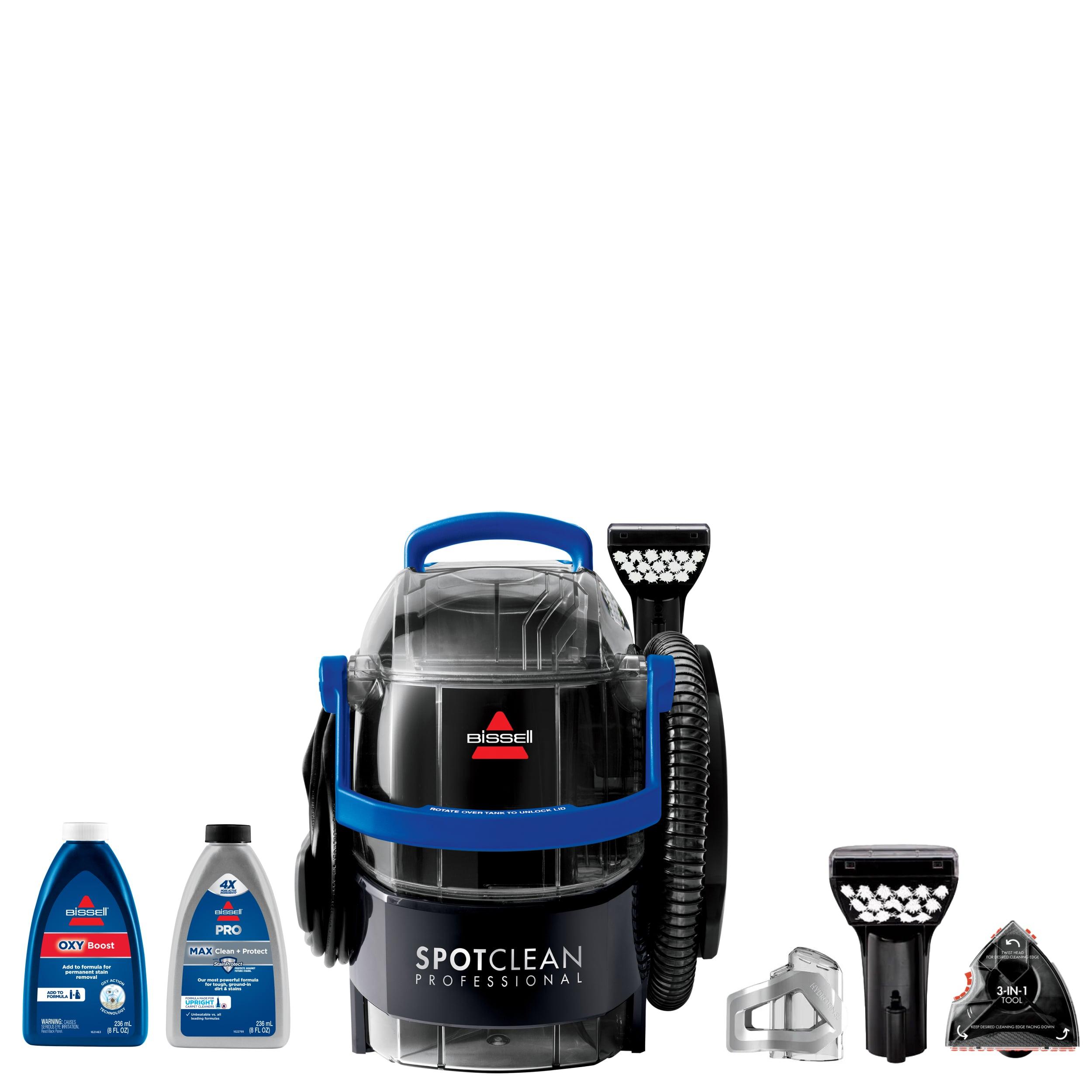 SpotClean Professional Portable Carpet Cleaner 2891B Carpet Cleaners in Titanium/Cobalt Blue | BISSELL