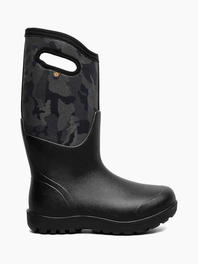 Bogs Boots Neo-Classic Metallic Camo Women's Farm Boots Black Multi Size 10