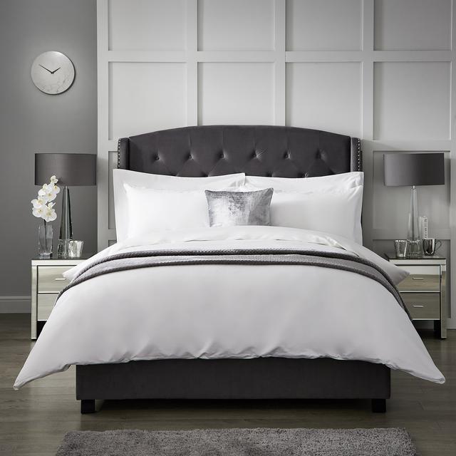1000TC King Duvet Cover White