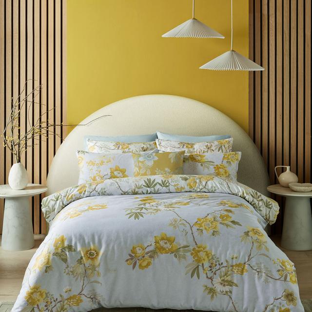 Kimono Dreams Super King Bedset Yellow