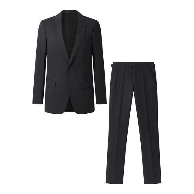 Kilgour Savile Row Charcoal 2 Piece Wool Suit - Size 46
