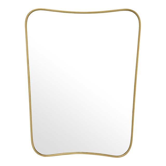 Vivienne Mirror Small Brushed Brass
