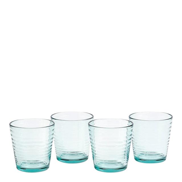 Royal Doulton Set of 4 Blue Gordon Ramsay Tumbler 340ml
