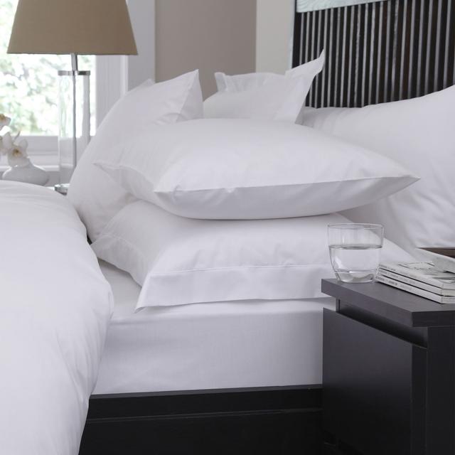 Martex Percale Classic White Pillowcase - 68 x 68cm - Size One Size