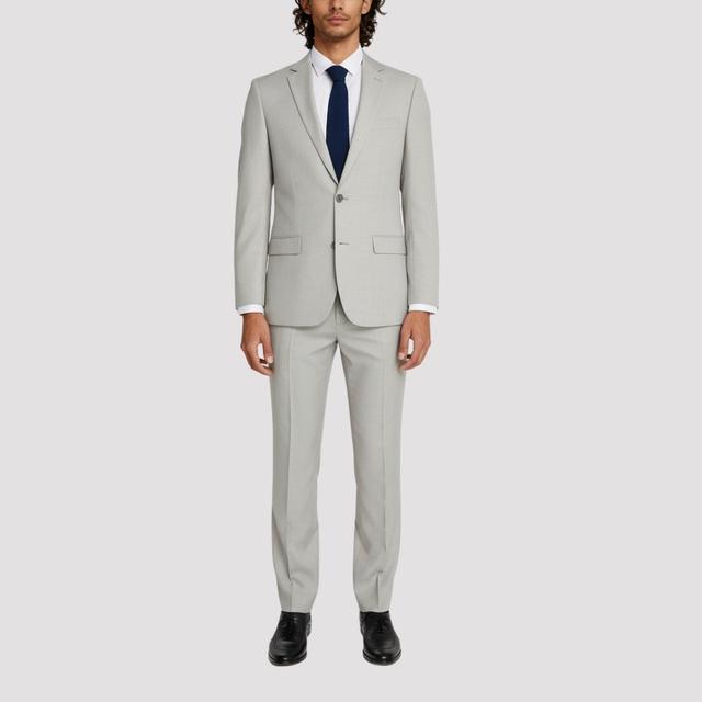 Fawn Single Breasted 2 Piece Suit in Light Grey - Size 40S