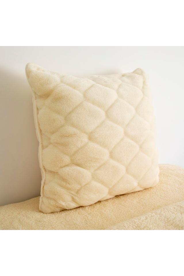 Native Cashmere Wool Pillow - Natural Shapes - Size L