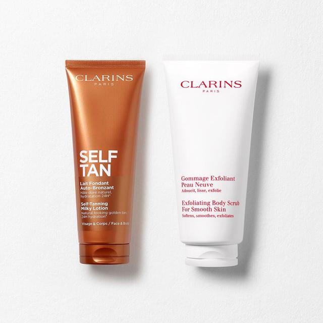 Clarins Tan + Exfoliate Duo