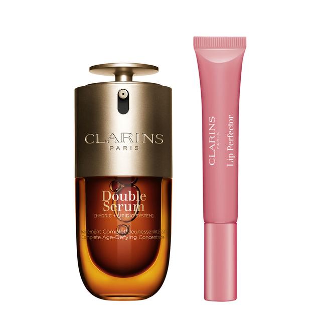 Clarins Double Serum x Lip Perfector Duo