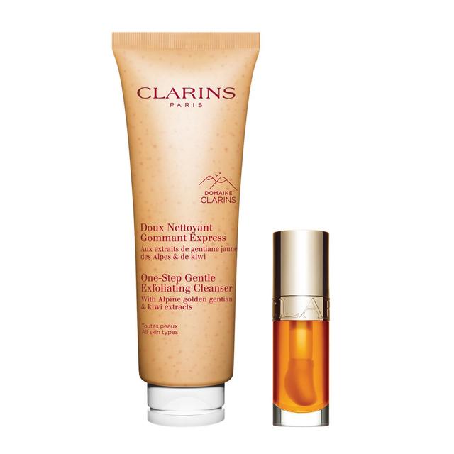 Clarins One-Step x Lip Comfort Oil Duo