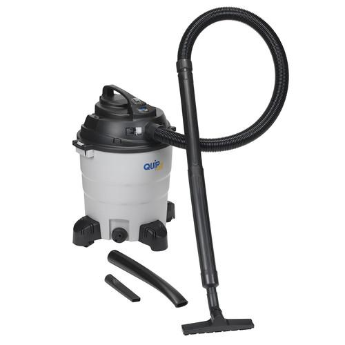Quipall 1200-Watt 8.3 Gallon Plastic Tank Wet/Dry Vacuum