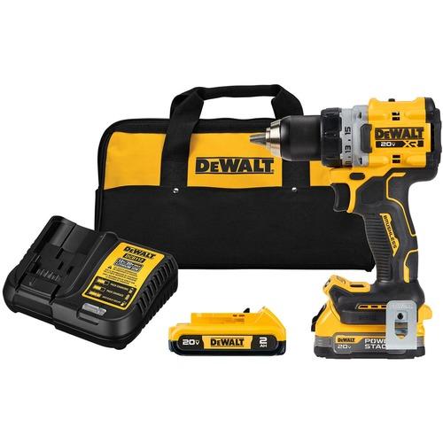 Dewalt 20V XR Brushless Lithium-Ion 1/2 in. Cordless Drill Driver Kit with 2 Batteries (2 Ah)